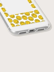 cara de dibujos animados Marco para fotos Funda de celular transparente - Multicolor - Ver 3