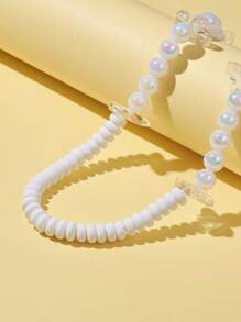 1入組釘珠DIY首飾配件 - 白色 - 查看 4