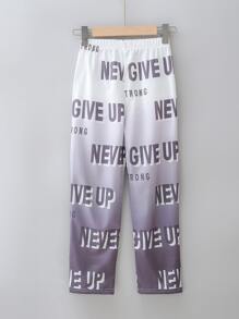 Quần thể thao Con gái Lá thư Ombre - Nhiều màu - Xem 2