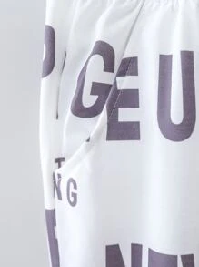 Quần thể thao Con gái Lá thư Ombre - Nhiều màu - Xem 4