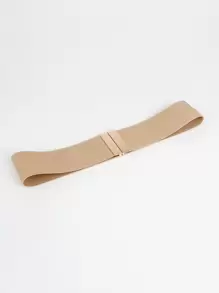 Metal Buckle Belt Halloween Summer, School Fall, Autumn, Halloween - Beige - View 2