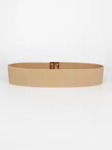 Metal Buckle Belt Halloween Summer, School Fall, Autumn, Halloween - Beige - View 7