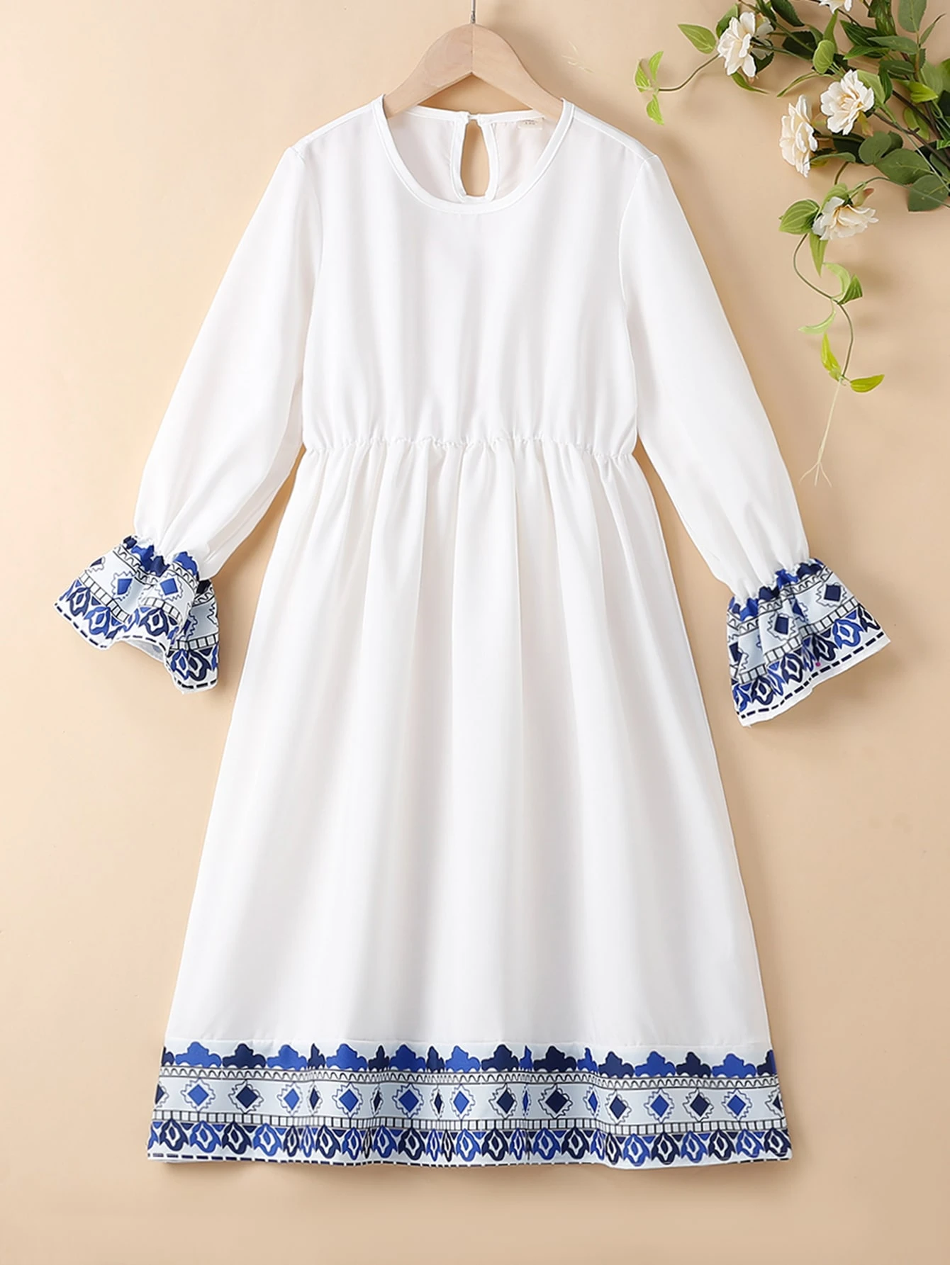 panel frock design 2018