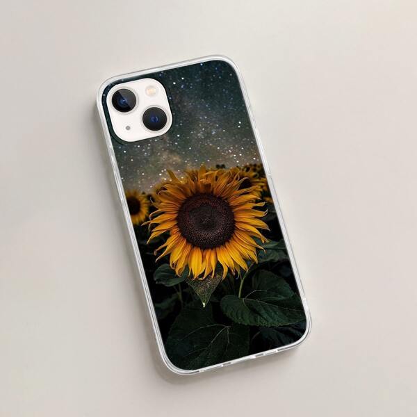

Sunflower Pattern Phone Case, Multicolor