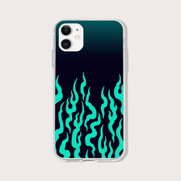 

Fire Pattern Phone Case, Multicolor