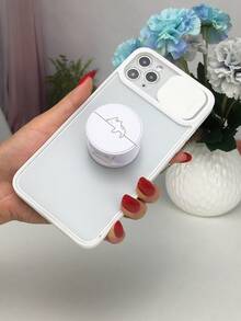 Slide Camera Cover Phone Case With Stand-Out Phone Grip - Multicolor - View 2