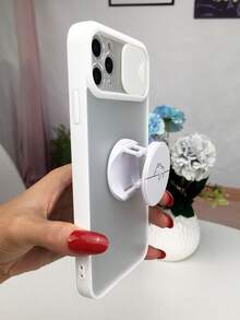 Slide Camera Cover Phone Case With Stand-Out Phone Grip - Multicolor - View 3