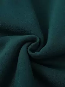 Manfinity Homme Men Round Neck Thermal Pullover - Dark Green - View 4