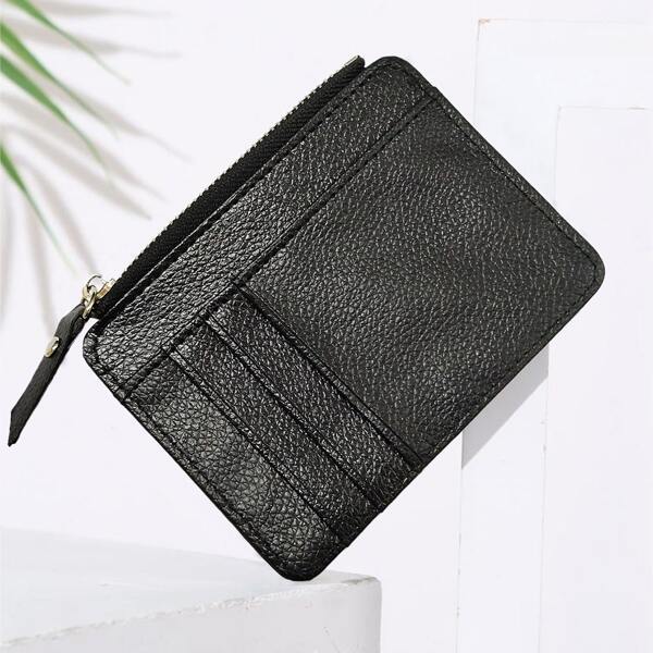 

Men Textured Coin Purse, Black