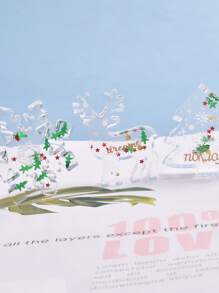 1pc Christmas DIY Silicone Mold - White - View 6