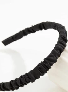 1 pieza Diadema unicolor - Negro - Ver 2