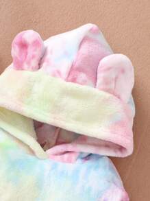 Baby Tie Dye Hooded Flannel Sweatshirt & Sweatpants