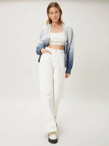 MOTF PREMIUM WOOL BLEND OMBRE CARDIGAN - Multicolor - View 5