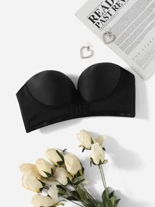 No Show Bra - Black - View 1