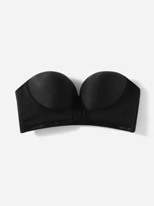 No Show Bra - Black - View 3