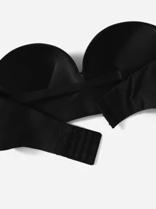 No Show Bra - Black - View 4