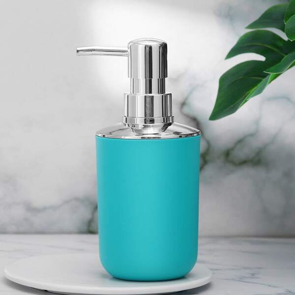 

1pc Plastic Lotion Dispenser, Blue