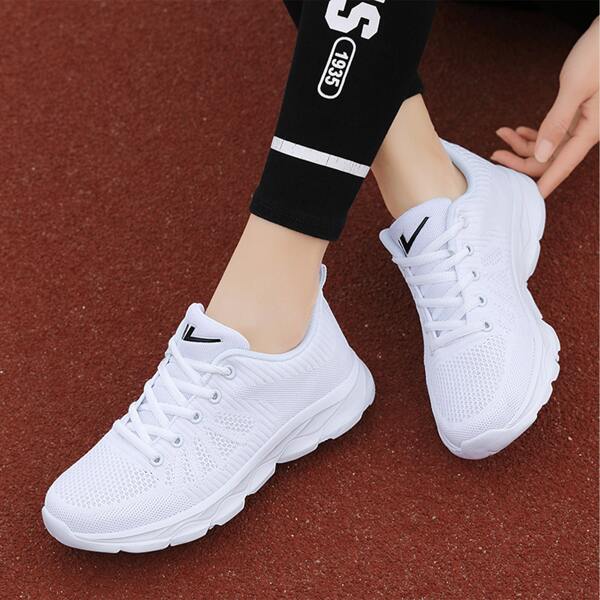 

Minimalist Breathable Running Shoes, White