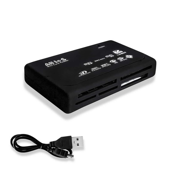 

Multifunction Card Reader, Black