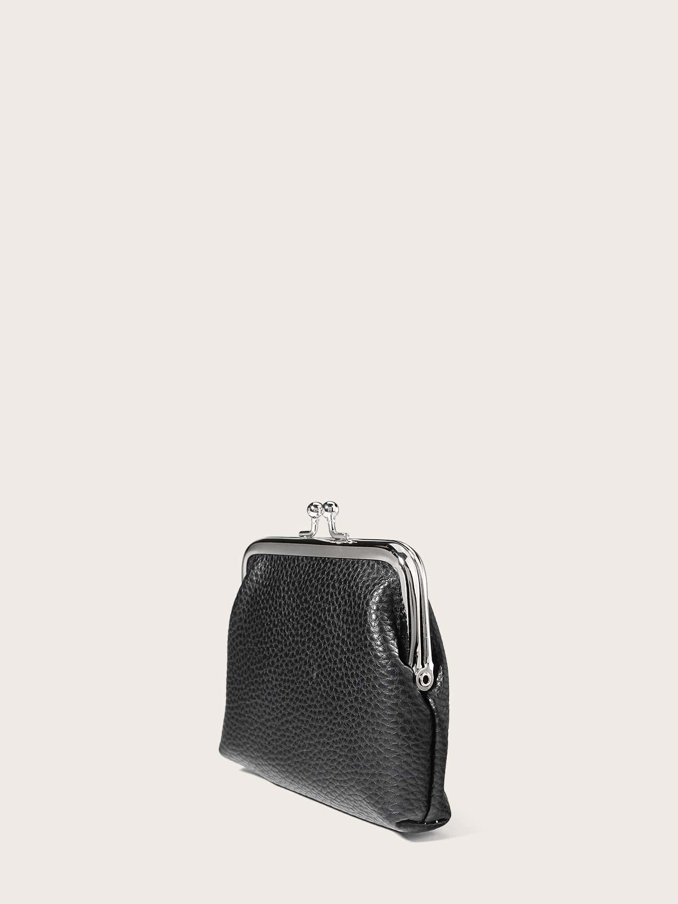 Kiss Lock Case Lightweight Fashion For Anniversary For Birthday Gift For Gift White-Collar Workers For Male For Female Gifts For Teachers For Women Wallet Mini Wallet Purse Wallet Coin Wallet