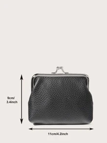 Kiss Lock Case Lightweight Fashion For Anniversary For Birthday Gift For Gift White-Collar Workers For Male For Female Gifts For Teachers For Women Wallet Mini Wallet Purse Wallet Coin Wallet