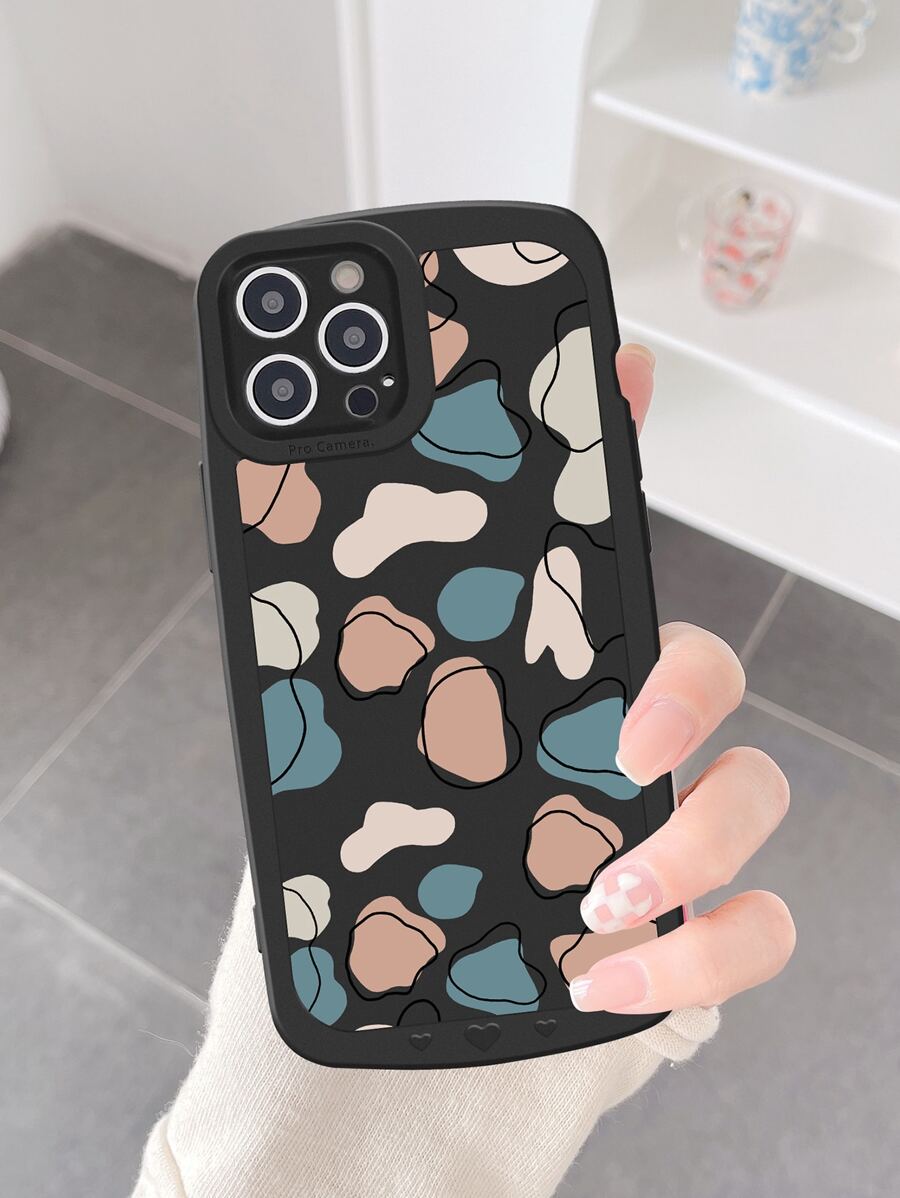 Color Block Phone Case - Multicolor - View 1
