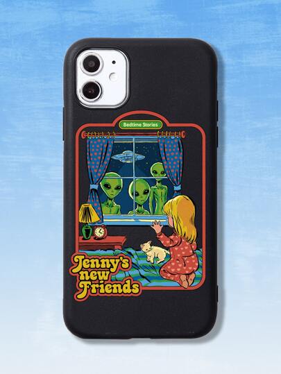 Stevenrhodes Alien Pattern Phone Case