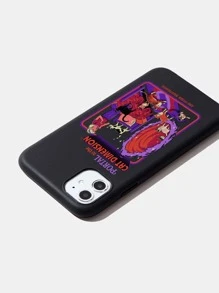 Stevenrhodes Cat Pattern Phone Case - Black - View 2