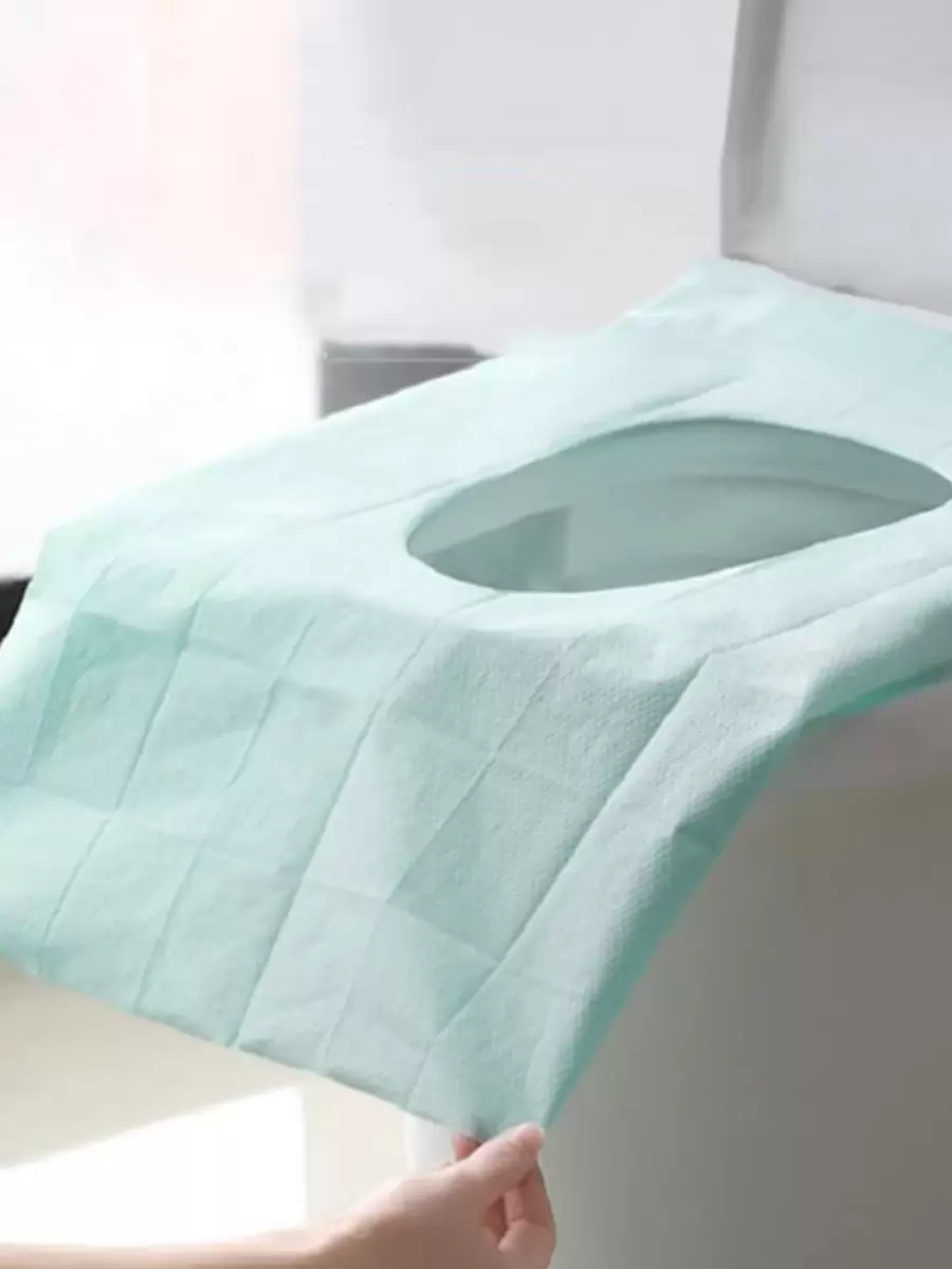 10 vào nhóm bộ vệ sinh dùng một lần - màu xanh lá - Xem 1