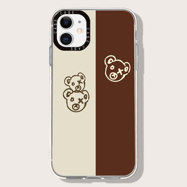 

Cartoon Bear Phone Case, Multicolor