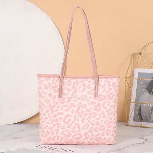 

Leopard Tote Bag, Multicolor