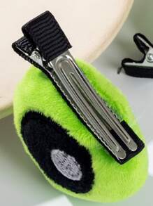 1pair Fashionable Frog Eye Hair Clip (2pcs/Set) Cute Claw Clips Hair Claws Hair Barrettes, School Stuff, Hair Accessories, Head Accessories - Multicolor - View 3