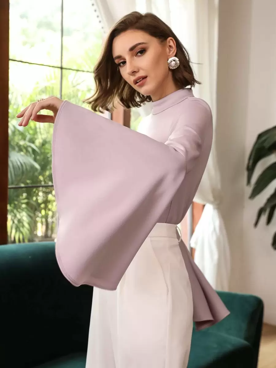 Seusyu Body Modal de manga campana - Lila Púrpura - Ver 1