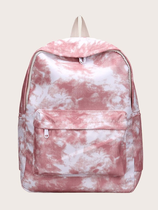 Waterproof Tie Dye Large Capacity Functional Backpack School Bag For