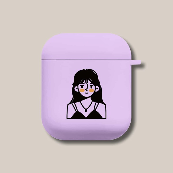 

Figure Graphic Case For AirPods, Purple