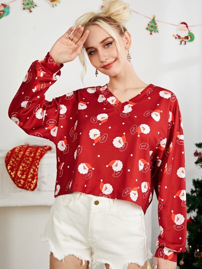 VMCCHRISTMASSTUFF LS O-NECK PULLOVER