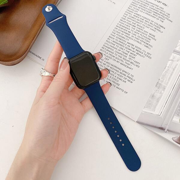 

Силиконовый ремешок для часов iWatch, Синий