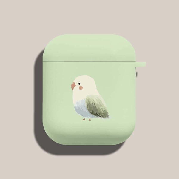 

Parrot Pattern Case For AirPods, Green