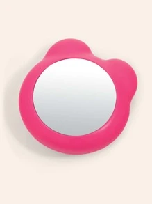 CUT it Silicone Facial Cleansing Brush With Mirror - Hot Pink - View 2