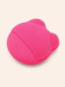 CUT it Silicone Facial Cleansing Brush With Mirror - Hot Pink - View 3