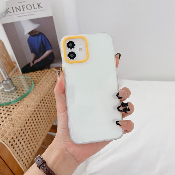 

Clear Phone Case, Yellow