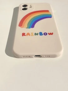 Rainbow Painted Phone Case - Multicolor - View 3