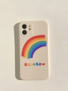 Rainbow Painted Phone Case - Multicolor - View 6