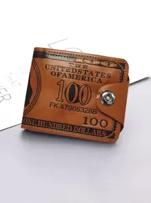 Retro Phong cách Công sở Ví Kẹp tiền Ví Với Nhiều Thẻ Máy đánh bạc Và Lái Giấy phép Túi , chất liệu da PU Gầy Ảo thuật Ví Cho nam giới Chủ thẻ - Cà phê nâu - Xem 1