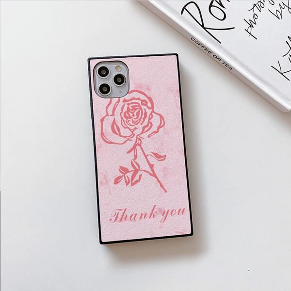 

Rose Pattern Phone Case, Multicolor