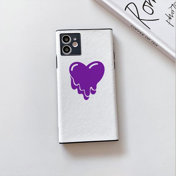 

Heart Pattern Phone Case, Multicolor