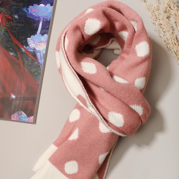 

Polka Dot Scarf, Multicolor
