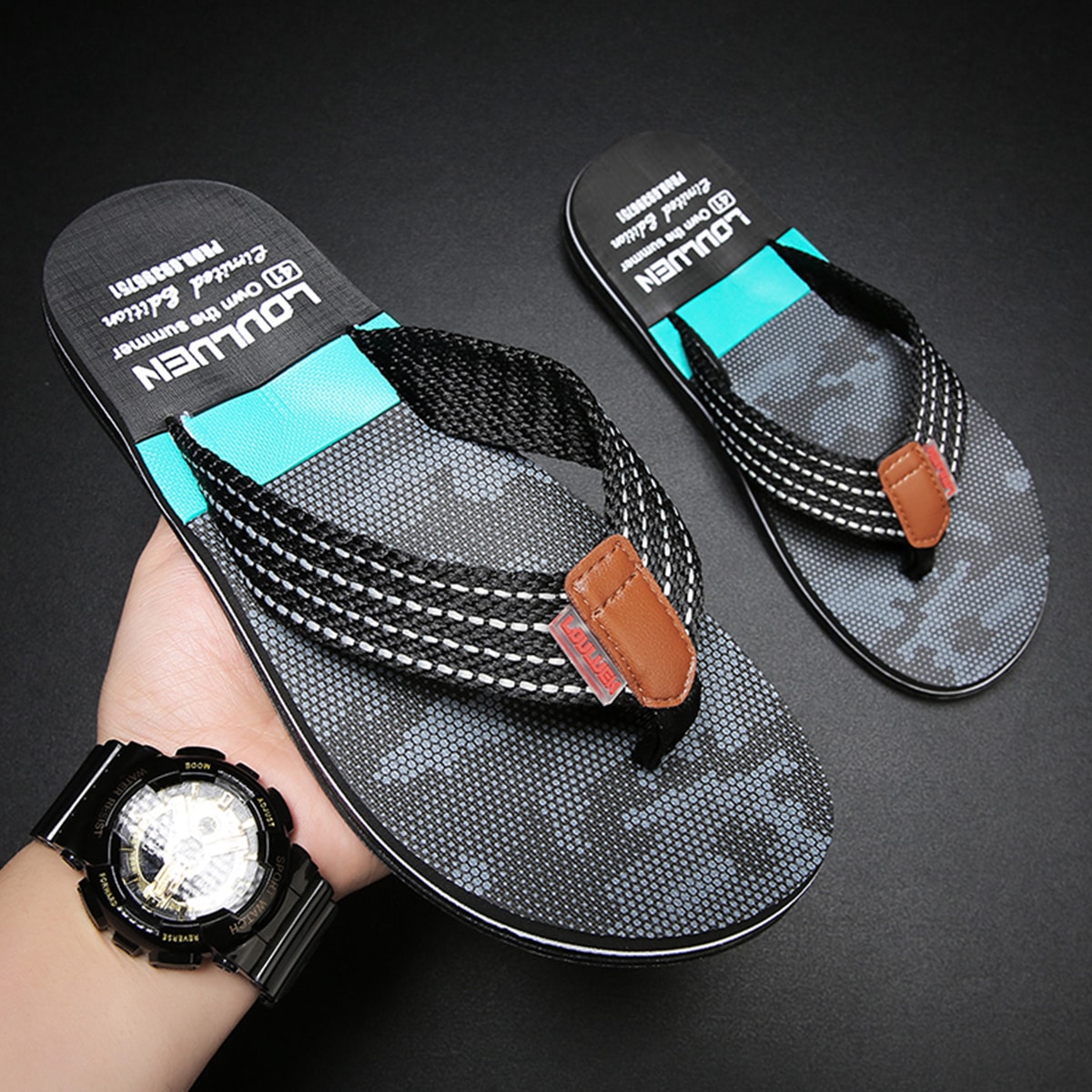 буква Мужские Вьетнамки и тапочки