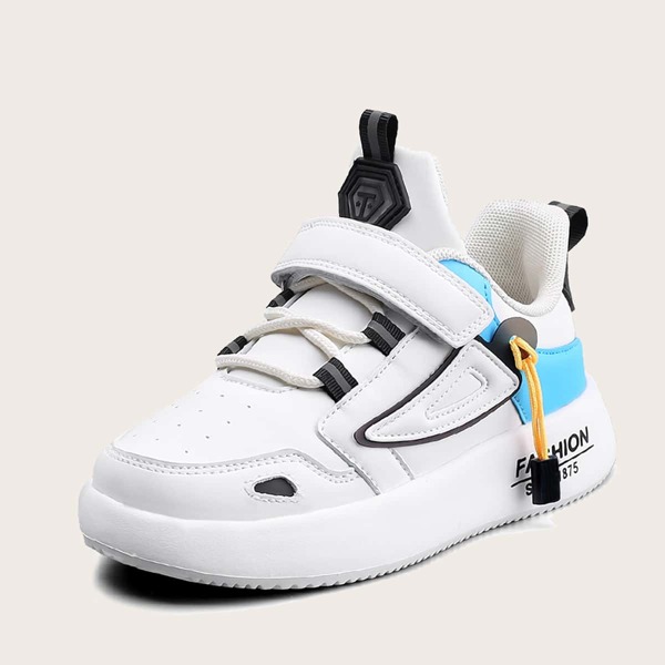 

Girls Letter Graphic Skate Shoes, White