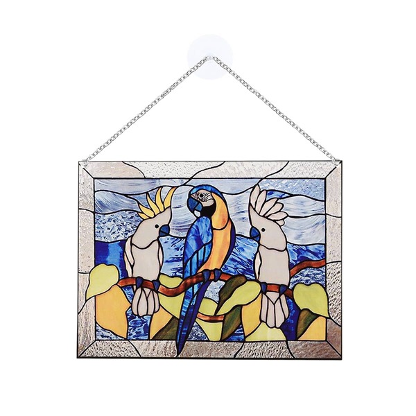 

1pc Parrot Print Wall Hanging, Multicolor
